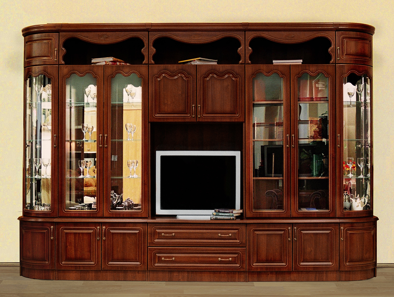 Модульный набор стенки Цнинский 3 номер 3 ТАМБОВМЕБЕЛЬ